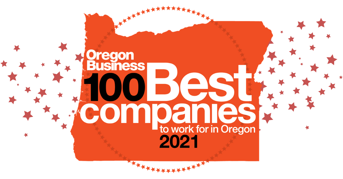 2021 100 Best Companies to work for in Oregon